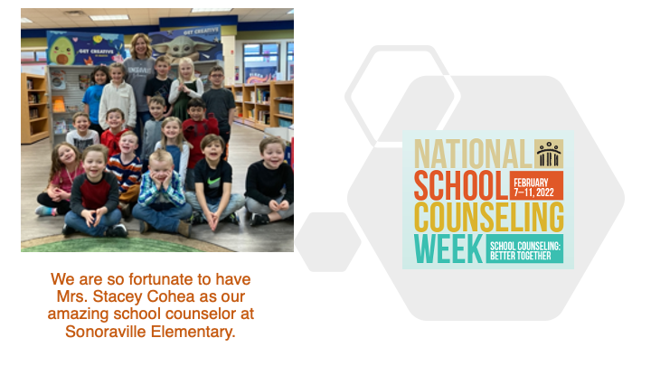 National School Counseling Week Logo - Thank You Mrs. Cohea!