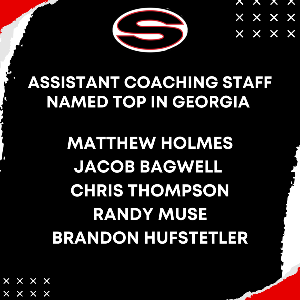 ASSISTANT COACHING STAFF NAMED TOP IN GEORGIA
