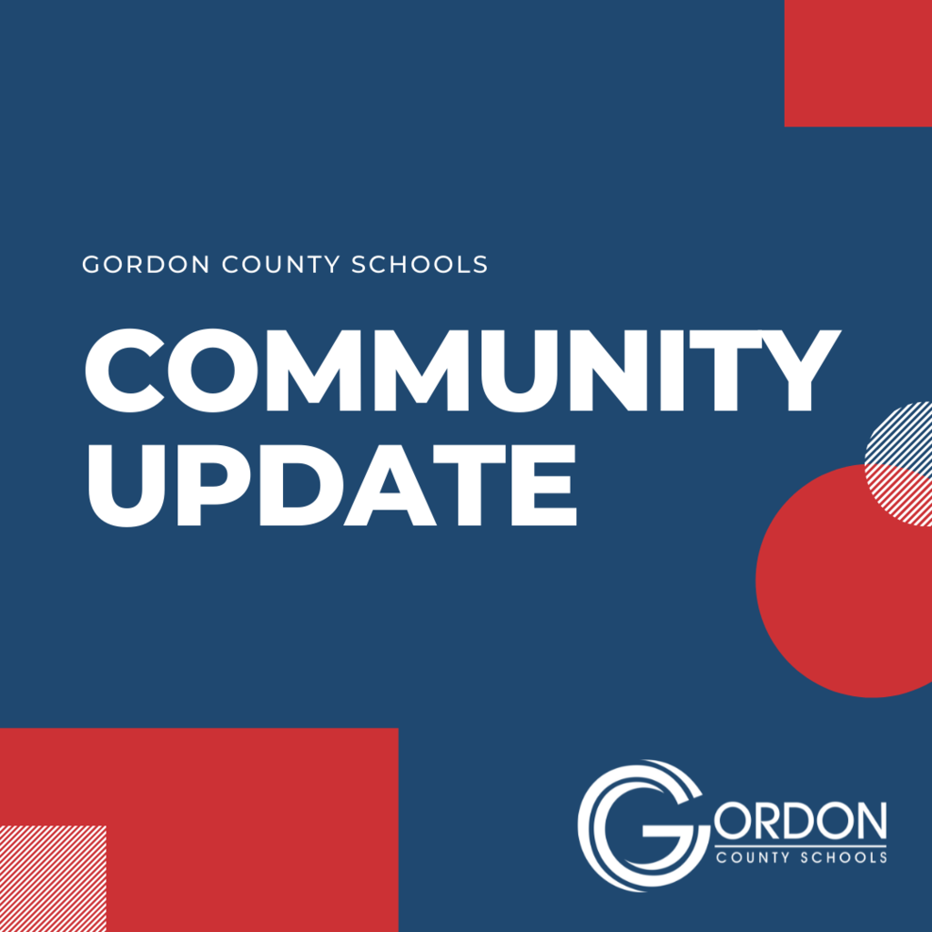 Gordon County Schools - Community Update and GCS Logo