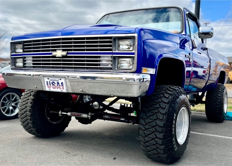blue truck 