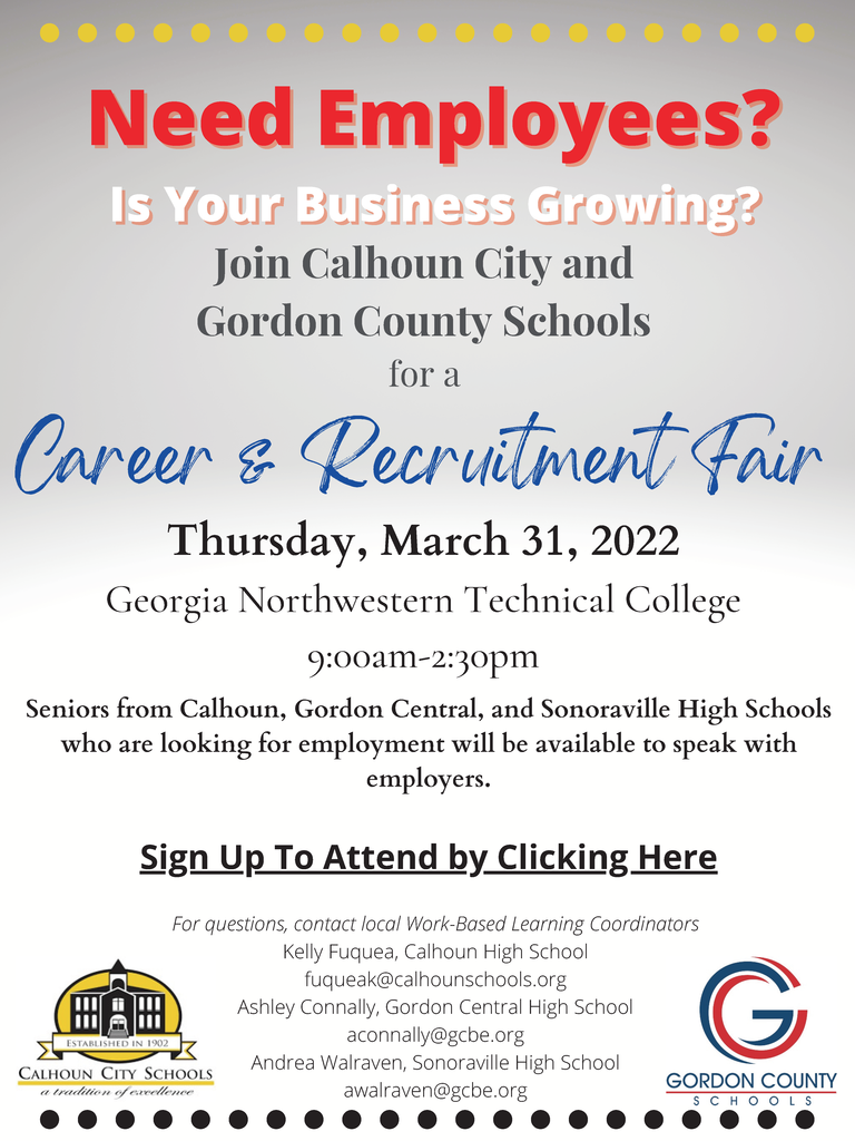 Career Fair Flyer