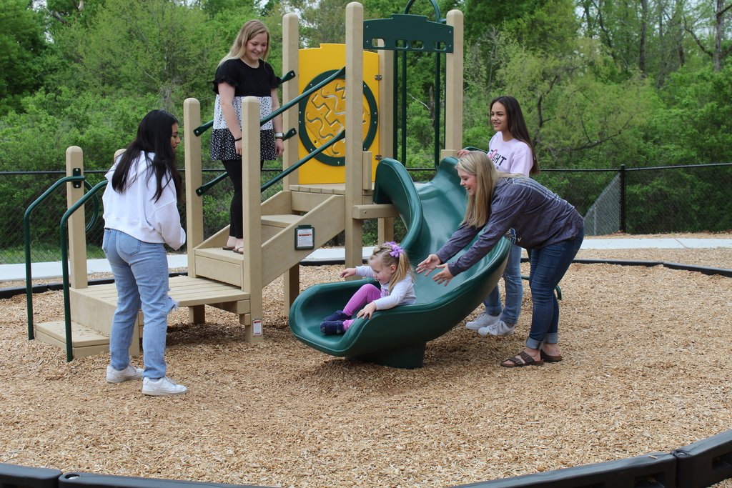 A group on a playground