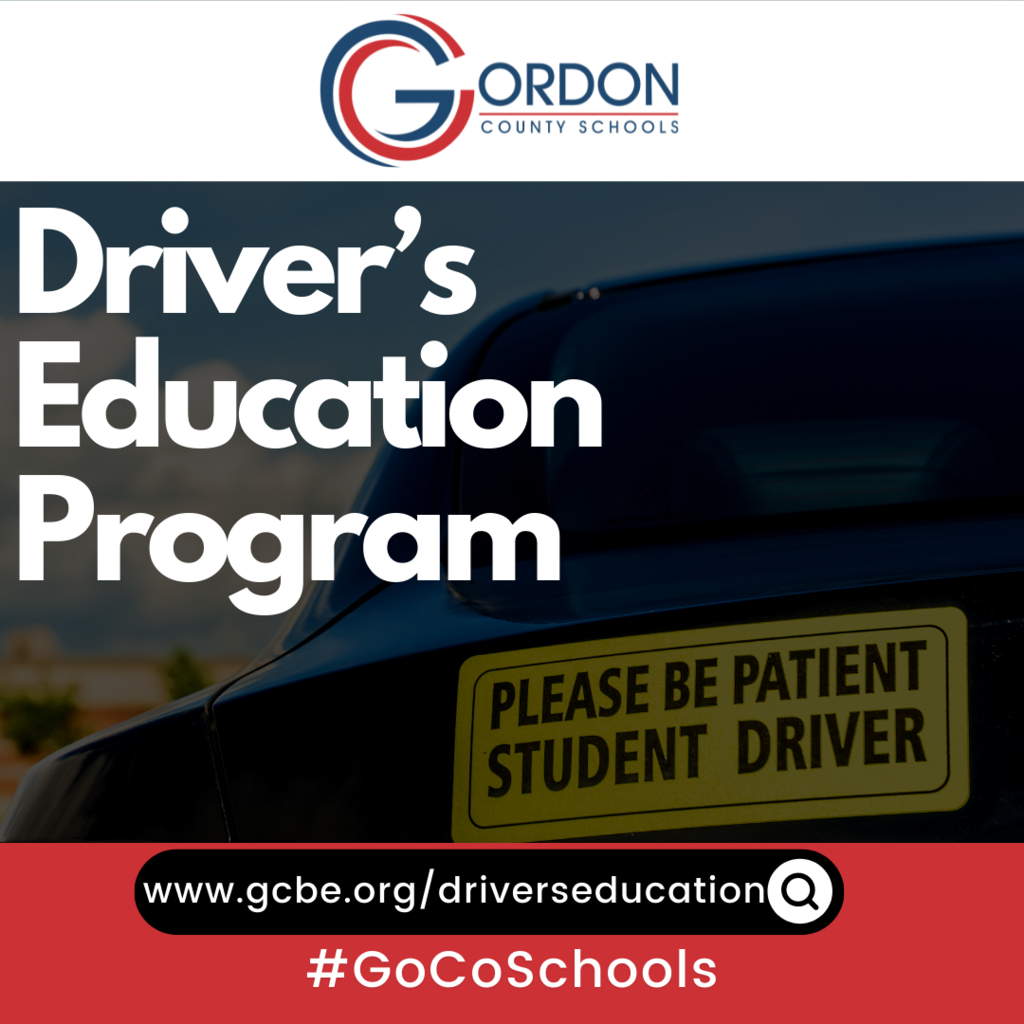 Driver's Education Program - Information available at www.gcbe.org/driverseducation
