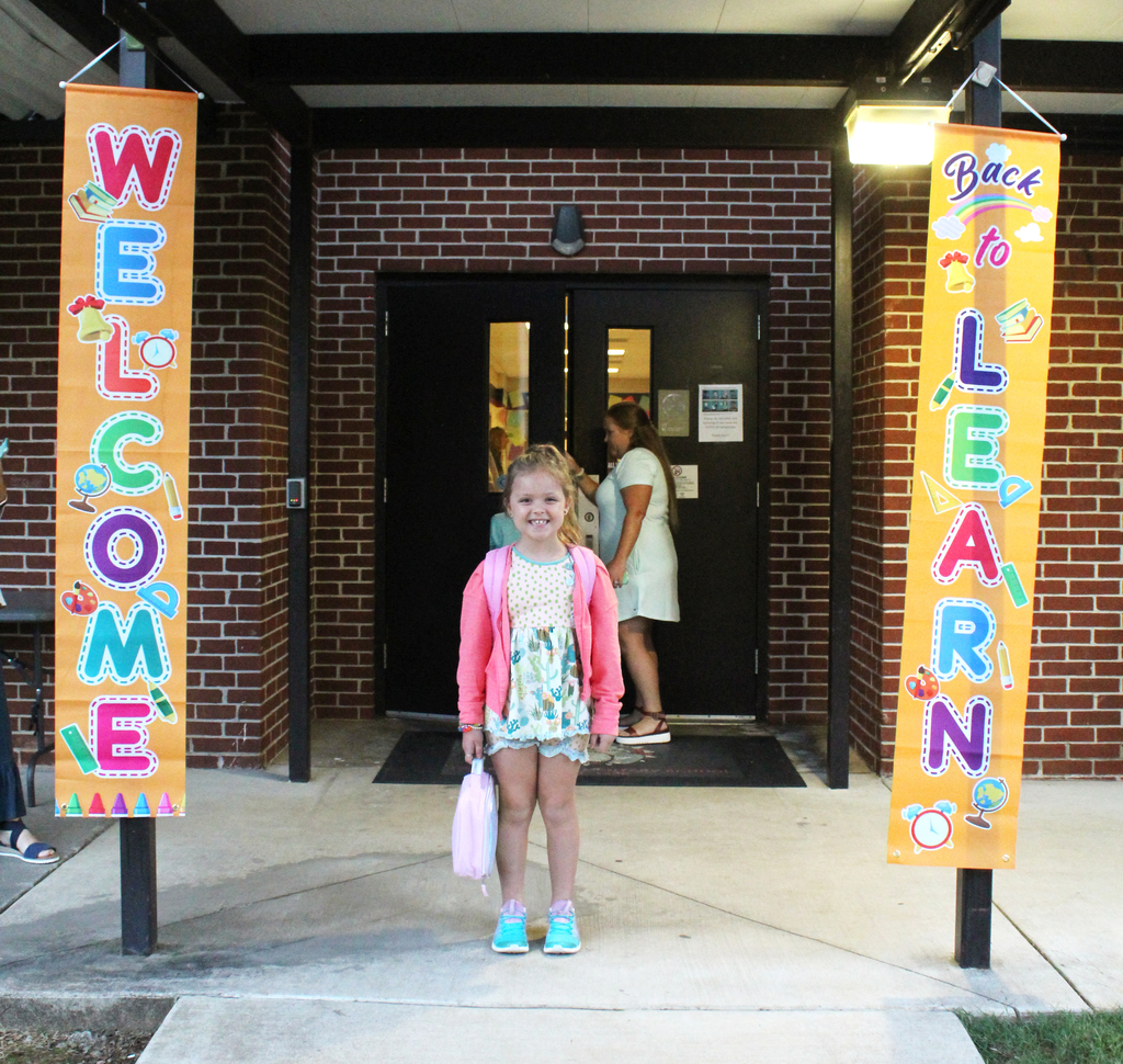 Non-Informative - Lily Waters stands outside of Fairmount Elementary