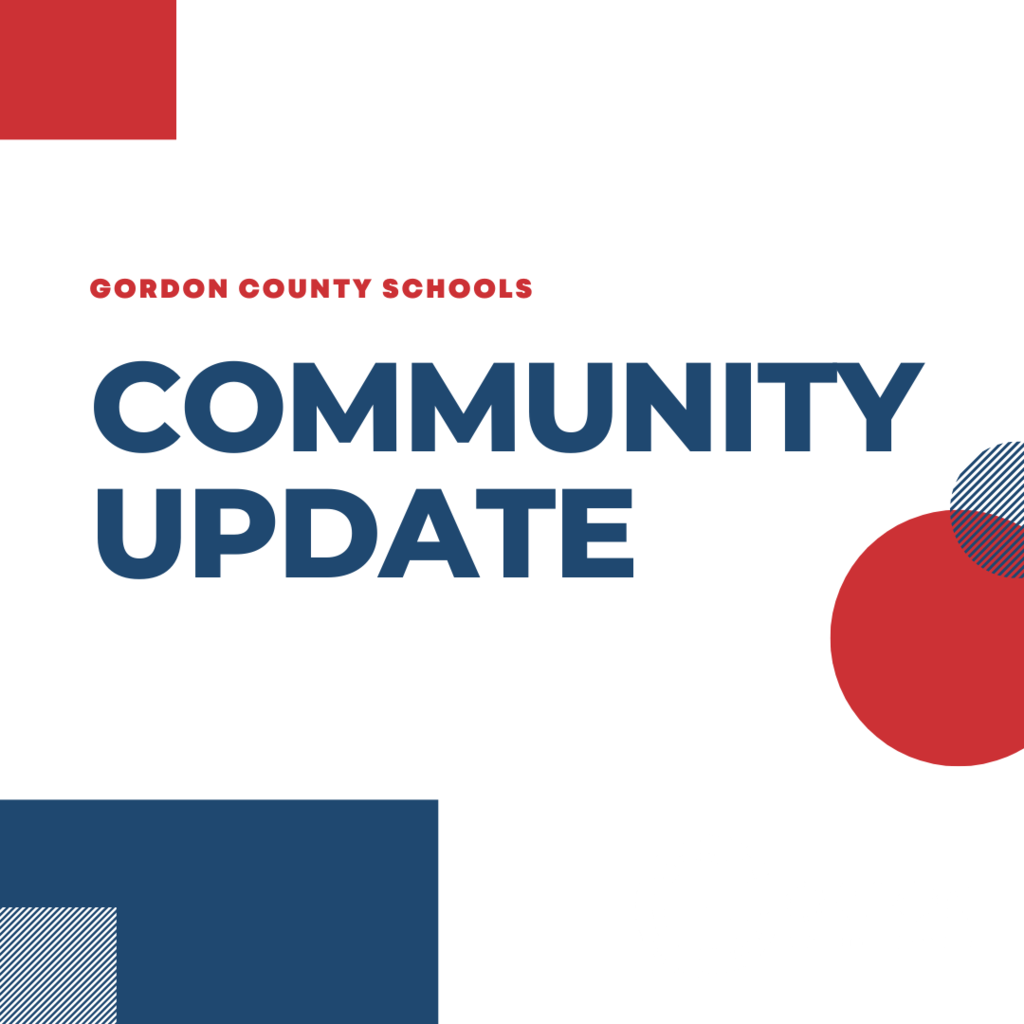 Gordon County Schools - Community Update and GCS Logo
