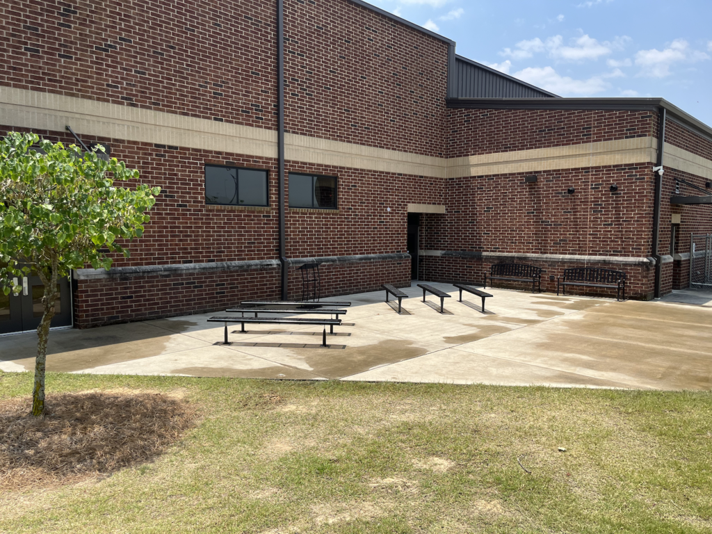 the new outdoor RBMS classroom