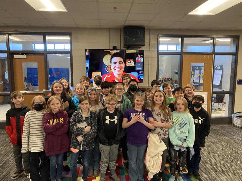 RYAN BEESLEY VISITS TOLBERT ELEMENTARY SCHOOL Tolbert Elementary School